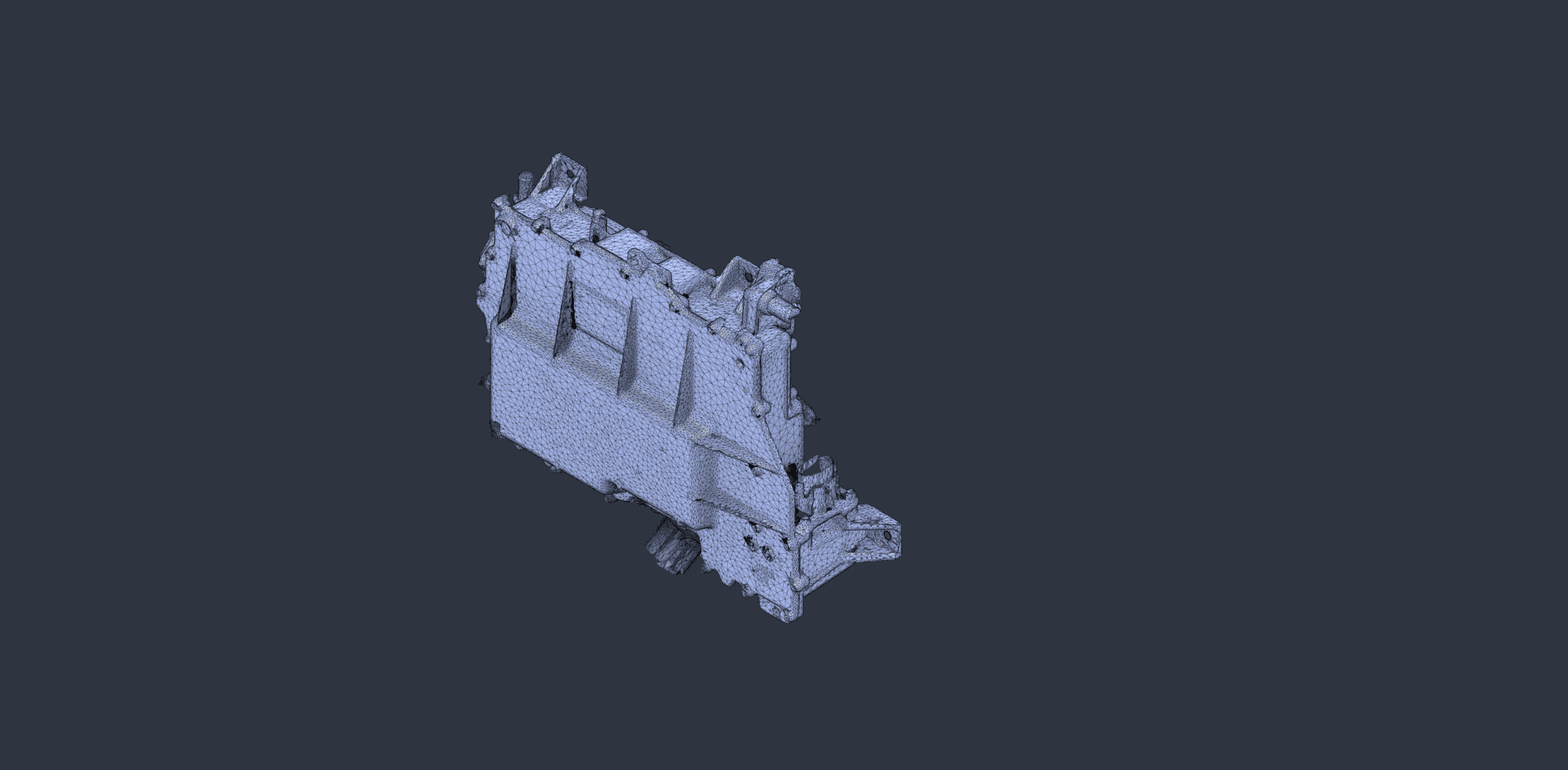 EM61 Nissan Leaf DC-DC Converter 3D Scan