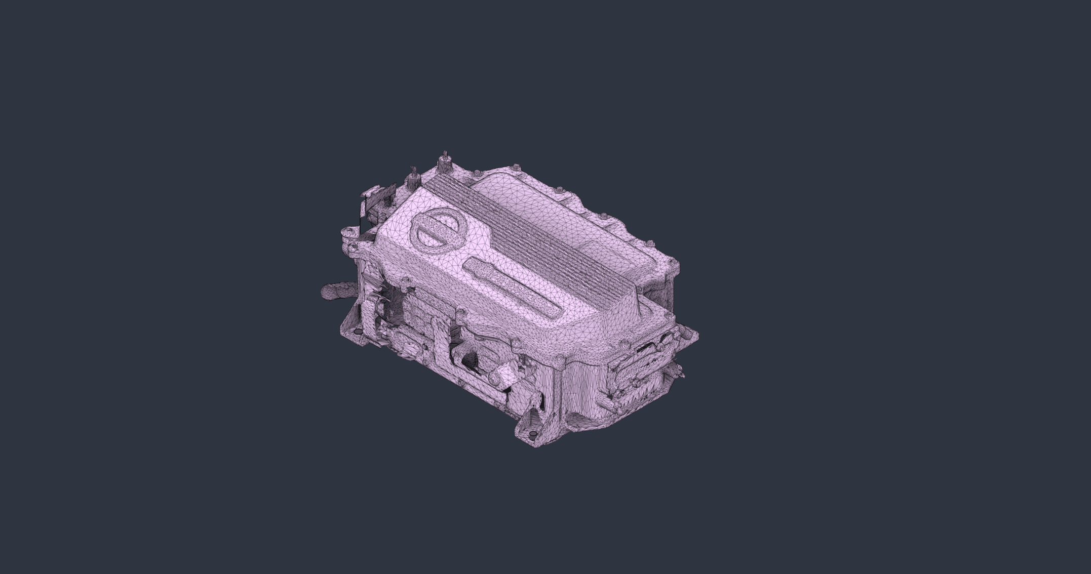 EM61 Nissan Leaf Inverter 3D Scan